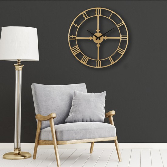 Muyi̇ka Rome Metal Eskitme Duvar Saati 50X50CM Fiyatı Muyi̇ka Rome Metal Eskitme Duvar Saati 50X50CM Fiyatı
