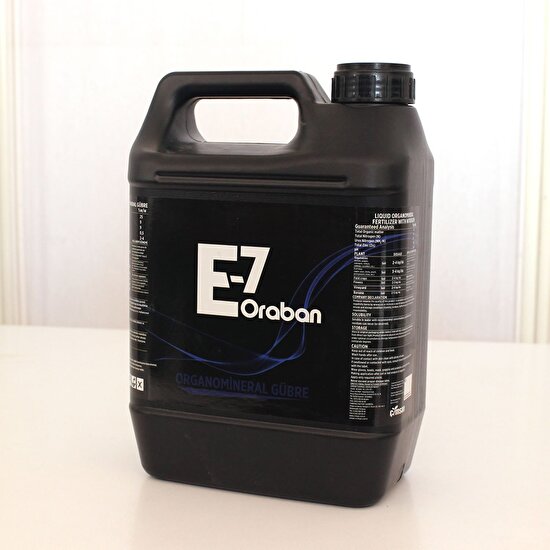 E7 Oraban - Sıvı Organomineral Gübre - 5 kg