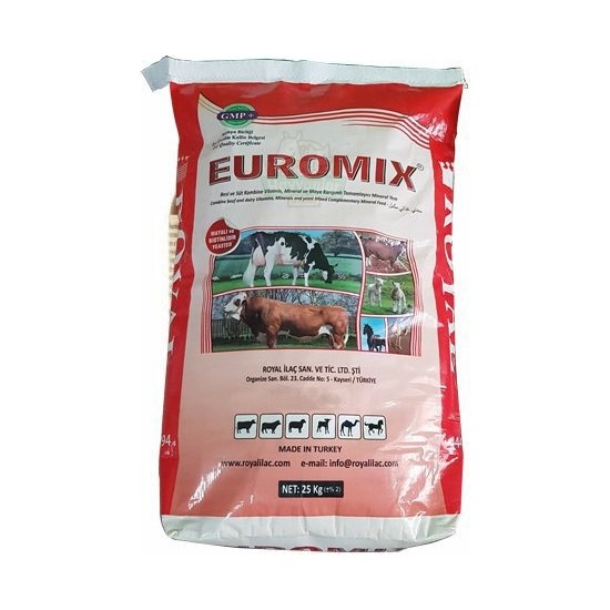 Royal Euromix Torba Mayalı Toz Yem Katkısı 25 kg