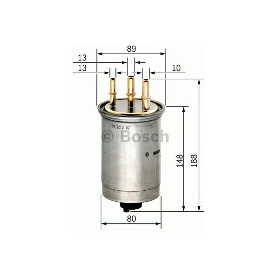 Bosch Rf039 90 110 Connet Mazot Filtresi
