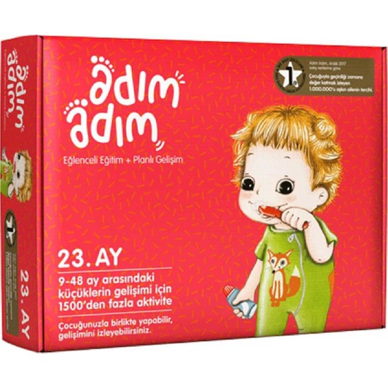 Adım Adım Bebek Eğitim Seti 23.Ay Kitabı ve Fiyatı Hepsiburada