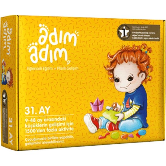 Adım Adım Bebek Eğitim Seti 31.Ay Fiyatı Taksit Seçenekleri