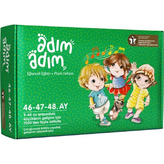 Adım Adım Bebek Eğitim Seti 464748.Ay Kitabı ve Fiyatı