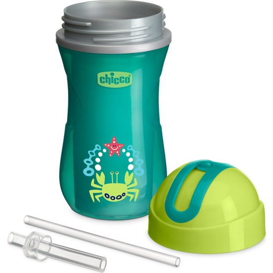 Chicco Yalıtımlı Pipetli Spor Bebek Bardağı 14+ Ay Fiyatı