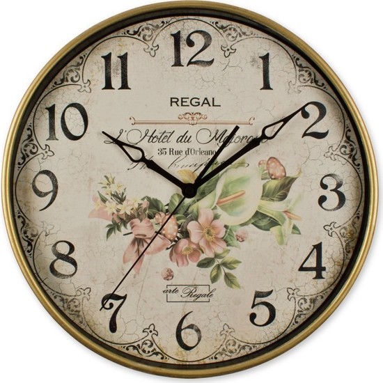 Ultima Regal Vintage Klasik Duvar Saati 35 Rue d�Orleano Fiyatı