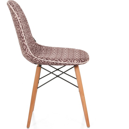 Seduna Krea Spring Kahve Desen Sandalye Bekleme Koltuğu Fiyatı