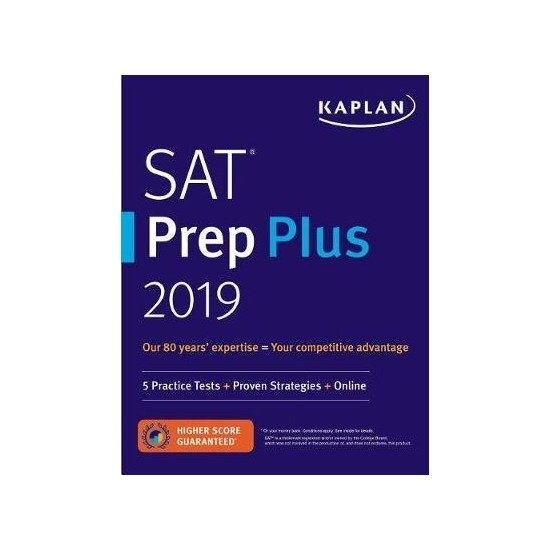 Kaplan Sat Prep Plus 2019 (5 Practice Tests + Proven Kitabı