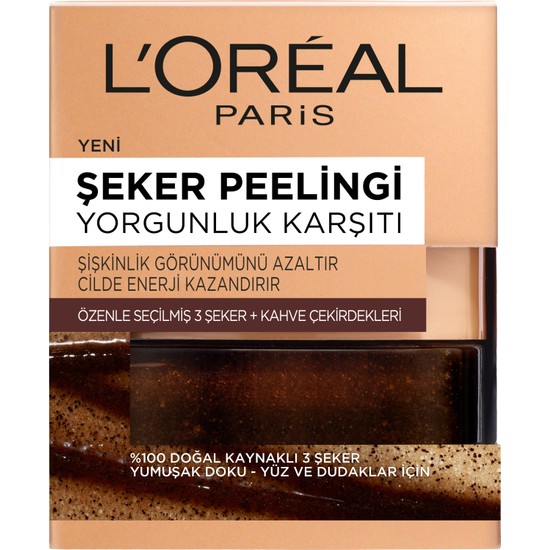 L'Oréal Paris Şeker Peelingi Yorgunluk Karşıtı