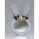 Lalula Kids Home Bunny Flower Mirror