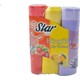 Star Plus Büzgülü Çöp Torbası 55X60 cm 3' Lü Eko Paket (Lavanta-Çilek-Limon)