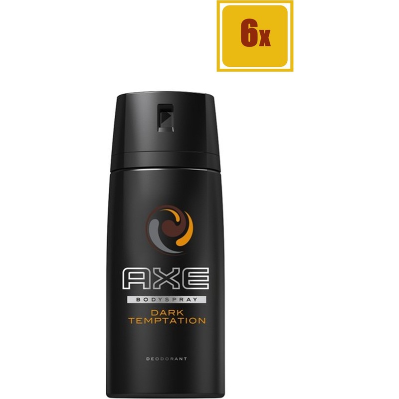 Axe Deodorant Sprey Dark Temptation 150 ml 6'lı Set