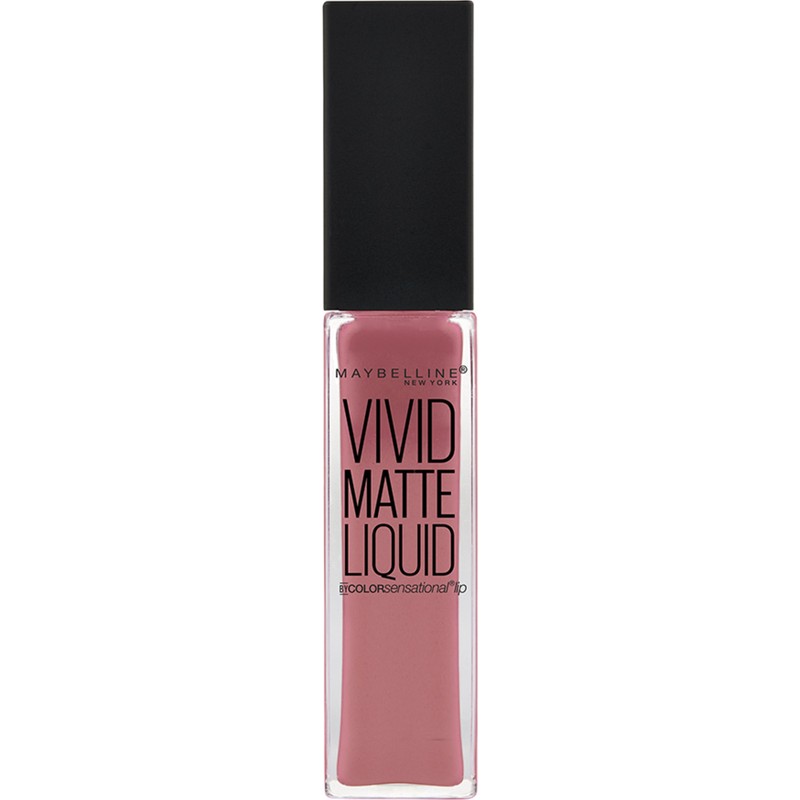 Maybelline New York Color Sensational Vivid Matte Likit Ruj - 05 Nude Flush - Nude