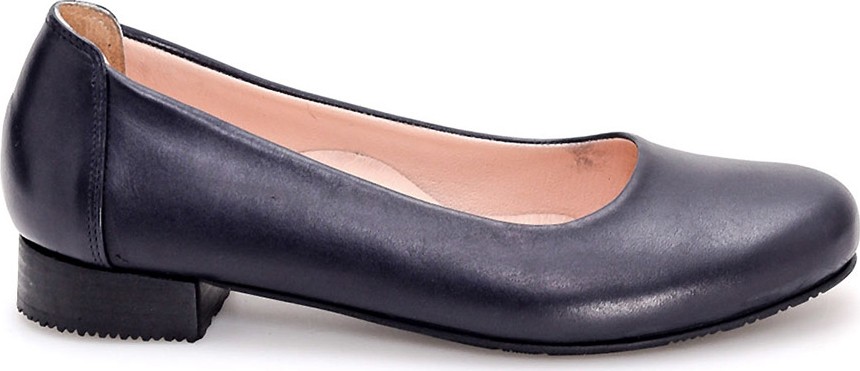 Girl Boss New York Daisy Lacivert Comfort Deri Hostes Ayakkabısı C4011-F-2 görsel 2