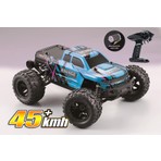 HAIBOXING RC 1/16 Ravage 45+ KM/H Sürat Uzaktan Kumandalı RC Model Araba RTR Elektrikli 4WD Brushless Fırçasız Offroad Truck (Mavi)