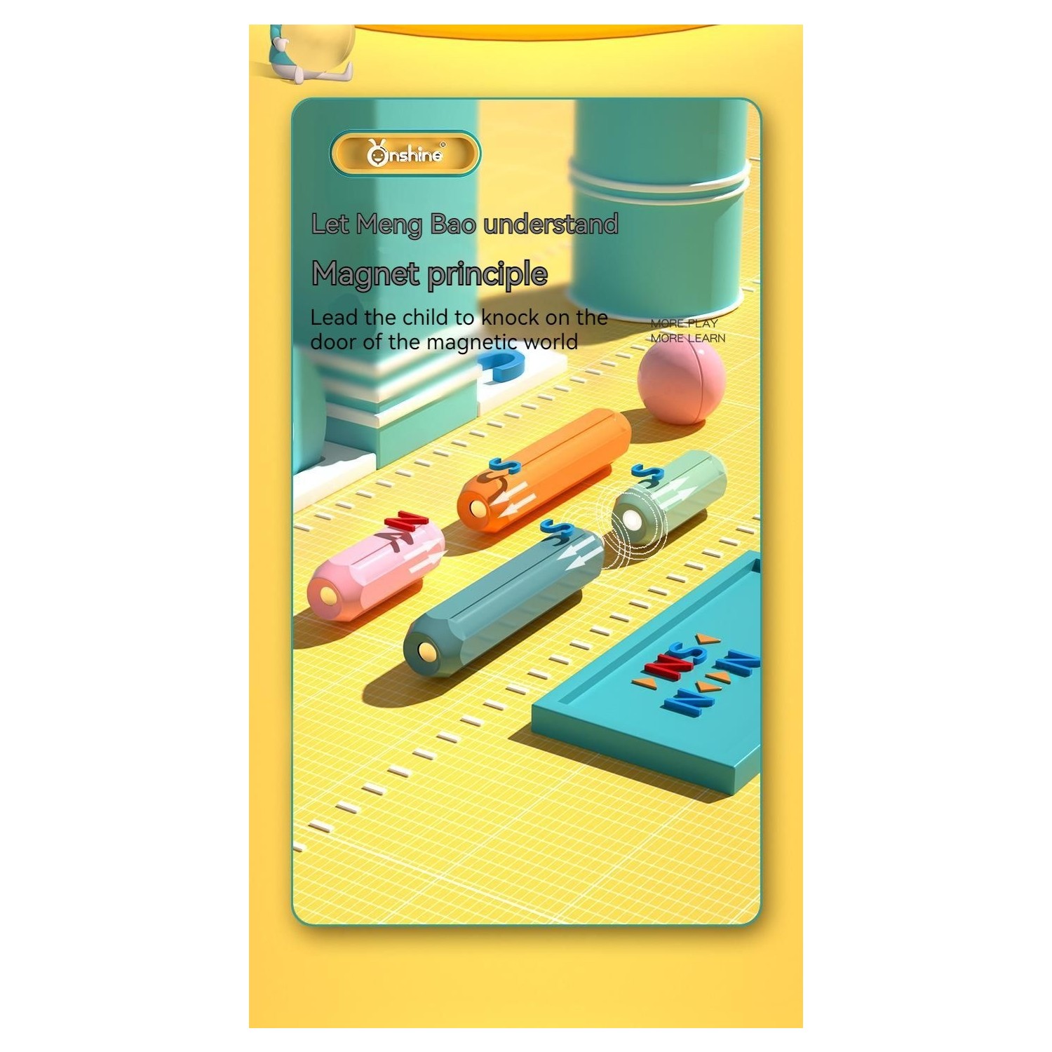 Prodigy Toy Büyük Bloklar Çeşit Bulmaca Manyetik Çubuk Fiyatı