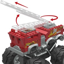 Mega Hot Wheels® Hw 5-Alarm™ Monster Truck Itfaiye Aracı