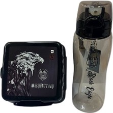 Çilek Home Avm Lisanslı Beşiktaş Plastik Matara-Lisanslı Beşiktaş Beslenme Kabı