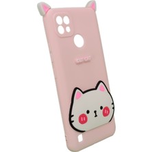 Realme C21 Uyumlu Cartoon Case Seri Arka Koruma