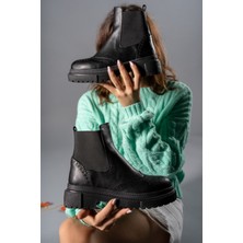 Riccon Siyah Cilt Kadın Bot 00123000