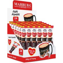 Mahbuba Coffee 3ü1 Arada Sütlü Köpüklü Hazır Kahve 24x18gr