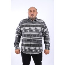 Starbattal Oduncu Gömlek Mc Rug Print 22211-SIYAH