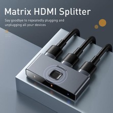 4K HDMI Splitter Bi-Yönlü 2.0 HDMI Anahtarı 1x2 2x1 Adaptör 2 Aradan 1 Out Dönüştürücü HDMI Anahtarlayıcı