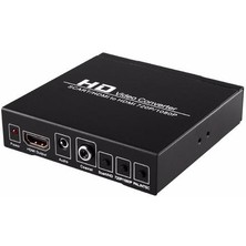 Scart HDMI HDMI Dönüştürücü Tam Hd 1080 P Dijital Yüksek Çözünürlüklü Video Konverter Ab / Abd Güç Fiş Adaptörü Hdtv Hd | HDMI Kabloları