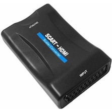 1080 P Scart HDMI Dönüştürücü Video Ses Lüks Sinyal Adaptörü Dönüştürücüler Şarj Adaptörü Kablosu Için Gökyüzü Kutusu DVD Stb | HDMI Kabloları(Yurt Dışından)