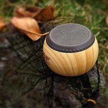 Evrensel Mini Ahşap Kablosuz Bluetooth Taşınabilir Outdooors Eller Ücretsiz Hoparlör