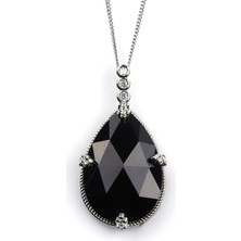 Alibaba Doğaltaş Oniks Doğal Taş Kolye