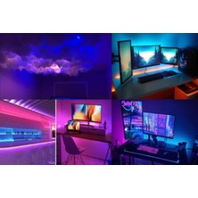 Tawitec Adreslenebilir (Magic) LED 5 Metre + Telefon Uyg. Kontrol Paneli + 12 Volt 8.5A Tak Çalıştır