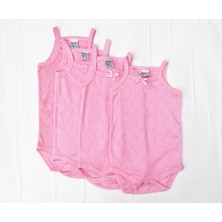 Salar Ticaret Salarticaret Ip Askılı Jakarlı Zıbın Desenli 4 Adet Desenli Ürün 12-18 Ay