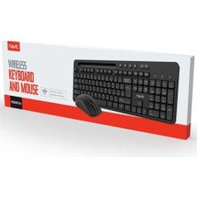 Havit KB266GCM Kablosuz Klavye Mouse Set Siyah