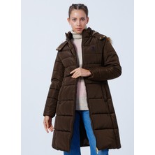 U.S. Polo Assn. GLAS22K Hardal Kadın Kaban