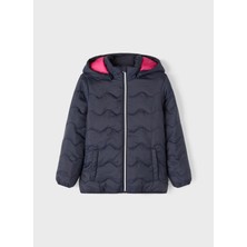 Name It Düz Lacivert Kız Çocuk Yelek Nkfmaggy Jacket  Pb