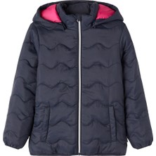 Name It Düz Lacivert Kız Çocuk Yelek Nkfmaggy Jacket  Pb