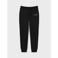 Lmtd Lastikli Paça Siyah Erkek Çocuk Eşofman Altı Nlmnenry Sweat Pant