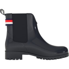 Tommy Hilfiger Pvc Mavi Kadın Bot FW0FW06777DW5
