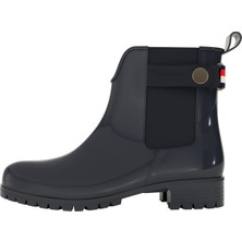 Tommy Hilfiger Pvc Mavi Kadın Bot FW0FW06777DW5