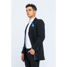 Cekmon Düz Renk Spor Astarlı Erkek Blazer Ceket