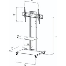 Sonorous Pr-2000-Sg Tv Sunum Standı