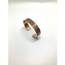 Rupen Kraft El Yapımı Işlemeli %100 Bakır Kadın & Erkek Bileklik