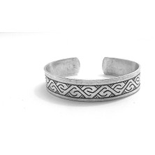 Rupen Kraft Antik Gümüş Kaplama Kadın & Erkek  Bileklik