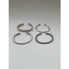 Rupen Kraft Kadın & Erkek Ayarlanabilir  4 Lü Kombin Bileklik