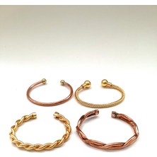 Rupen Kraft Kadın & Erkek Ayarlanabilir  4 Lü Kombin Bileklik