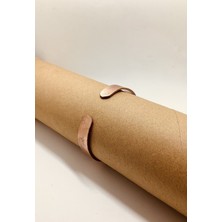 Rupen Kraft Kadın & Erkek Ayarlanabilir %100 Bakır Kelepce Bileklik