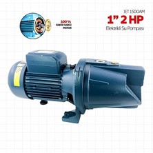 Schutzenger JET1500AH 2hp Bakır Sargılı 1" 62 Metre Dik Basar Jet Pompa