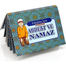 Deha Yayınları Erkekler Için 3 Boyutlu Abdest ve Namaz Öğreten Kitap