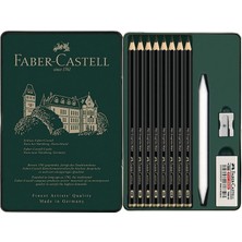 Faber-Castell Pitt Fraphite Matt 11 Parça Dereceli Kalem Seti / 1