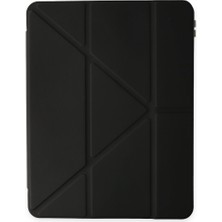 MobaxAksesuar Apple iPad Air 11inç 2024 Air 4/5/6.Nesil 10.9 Kılıf Kalem Şarj Bölmeli Case (10.Nesil Değildir)